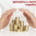 Депозиты от Почта Банка - подробный обзор